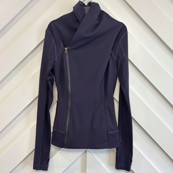 Lululemon Bhakti Yoga Jacket Size 4 In True Navy - Picture 1 of 10